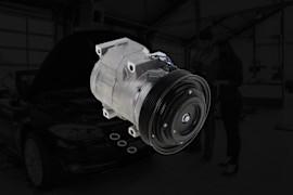 Where is the A/C Compressor Located?