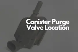 Where Is the Canister Purge Valve Located?