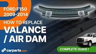 How to replace the Air Dam / Valance: 2009-2014 Ford F-150