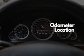 Where is the Odometer Located?
