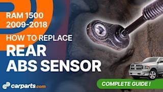 How to Replace Rear ABS Sensor: 2009-2018 Dodge RAM 1500