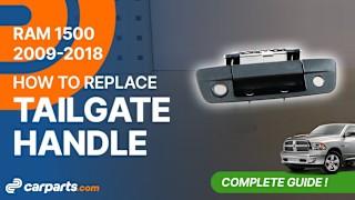 How to Replace Tailgate Handle: 2009-2018 Dodge RAM 1500