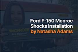 Natasha Adams Quickly Restores Her F-100 With Monroe Shocks From CarParts.com
