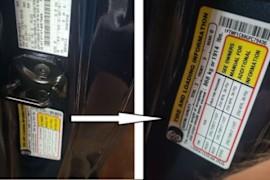 Where Is Tire Pressure Information Located in the Car?
