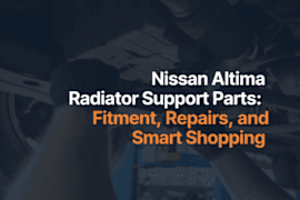 Nissan Altima Radiator Support Parts: Fitment, Repairs, and Smart Shopping