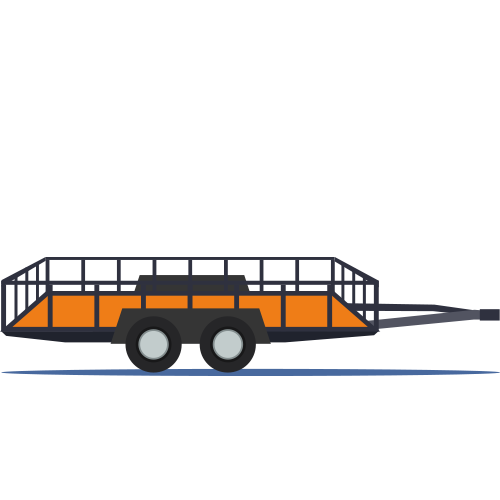 open-air/flat-bed trailers