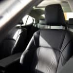 car seats being prepared before going for a drive