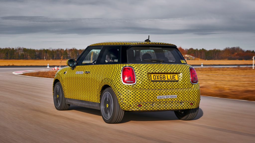 , New Mini Cooper Seen Towing an Aircraft