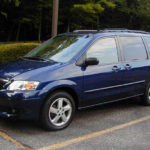 left front of 2002 mazda MPV