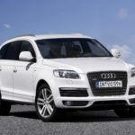 man parking his 20017 audi q7