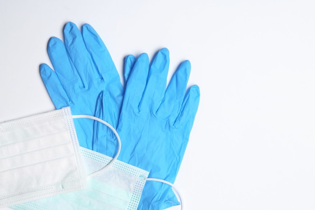 face mask and rubber gloves are required when looking for mice and rat nests in your car