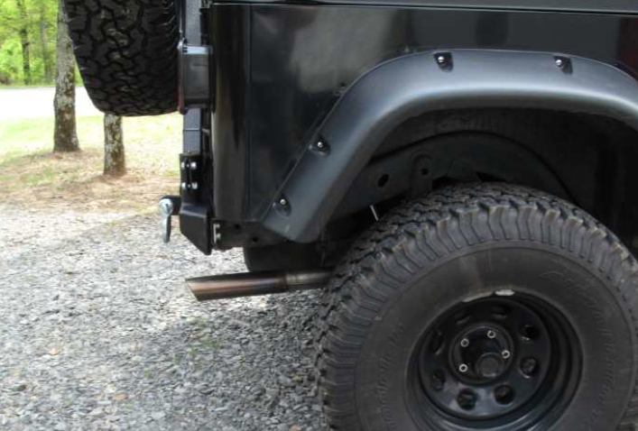 Closer look of Jeep after DynMax installation