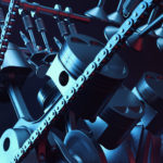 powerful v6 engine scaled