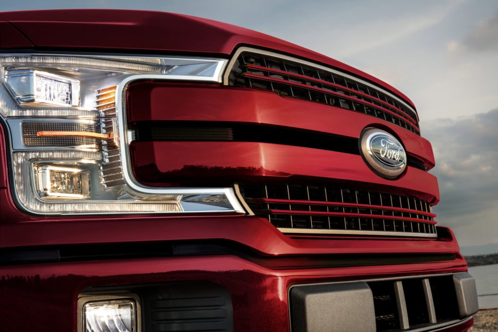 Photo of 2020 Ford F-150's fascia from Ford Media Center