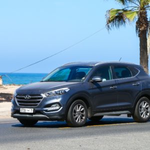 hyundai tucson under the sun