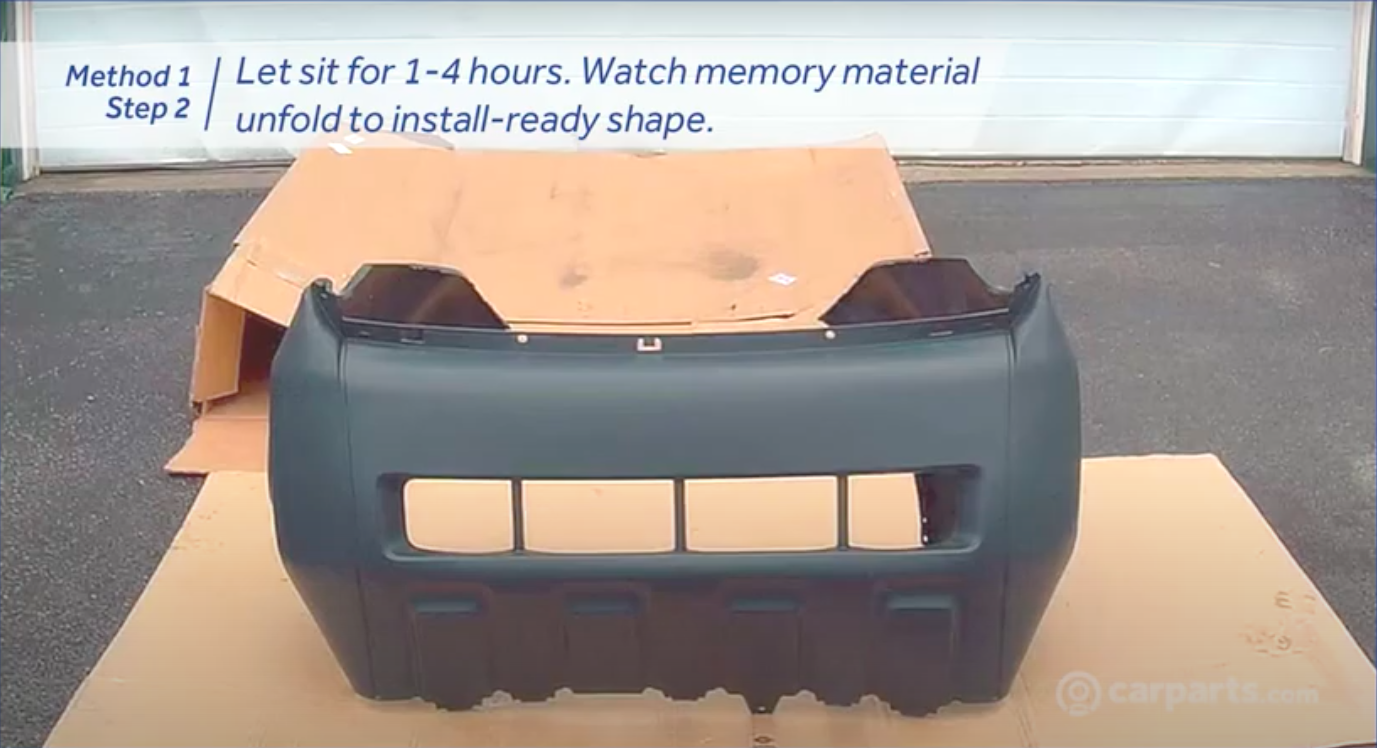 How to Unfold & Prep Your Bumper Cover for Installation In The Garage