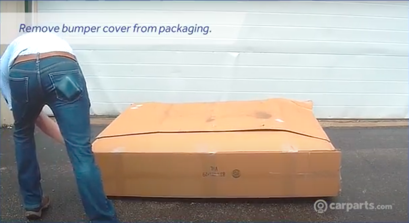 How to Unfold & Prep Your Bumper Cover for Installation In The Garage