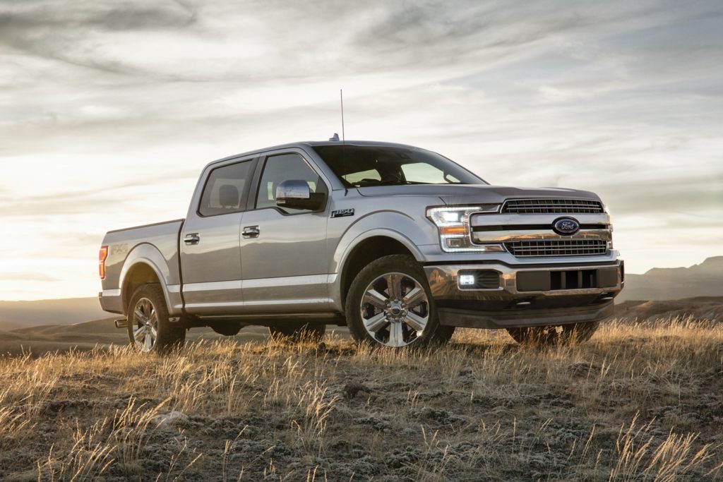 2020 Ford F-150 parked outdoors