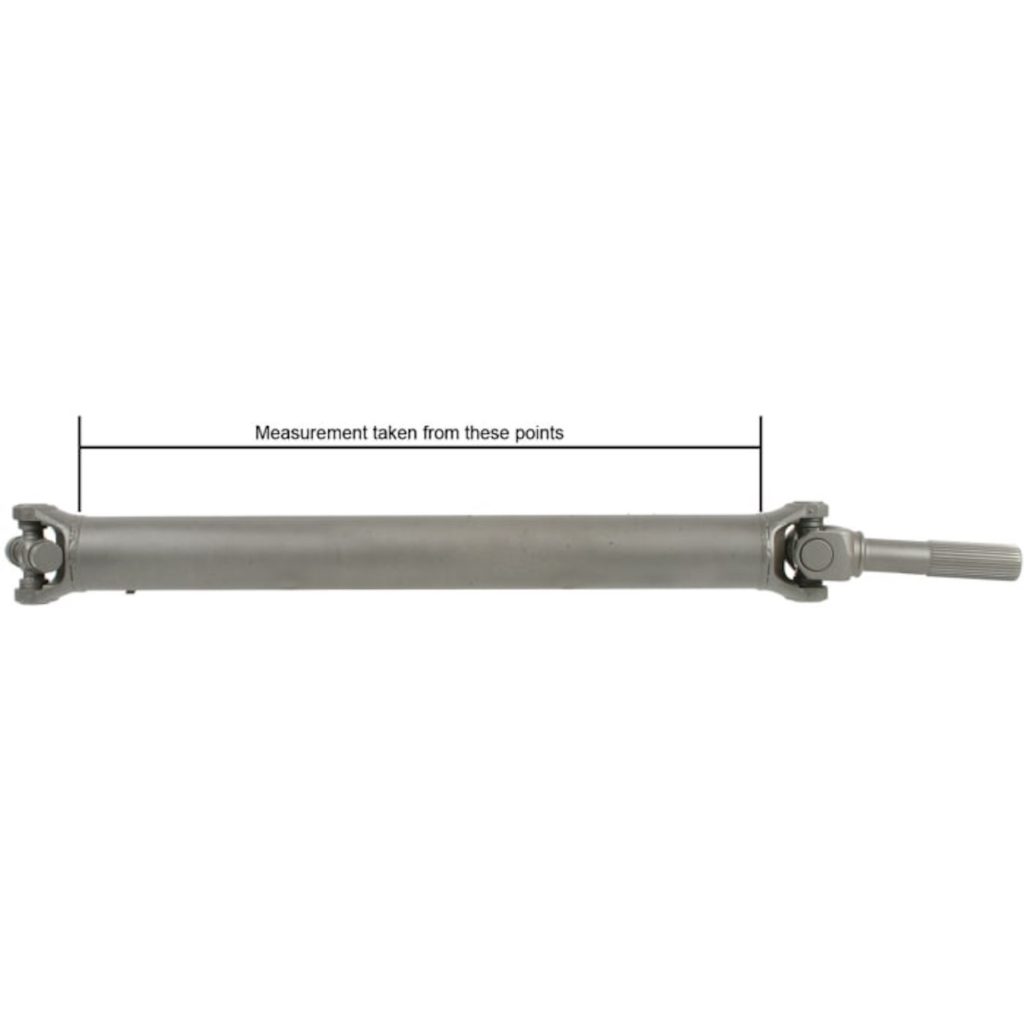 driveshaft measurement