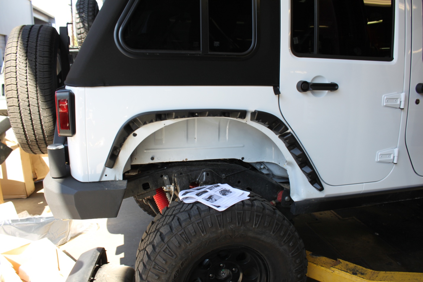 EPISODE 9 Bushwacker Fender Flare Install In The Garage with