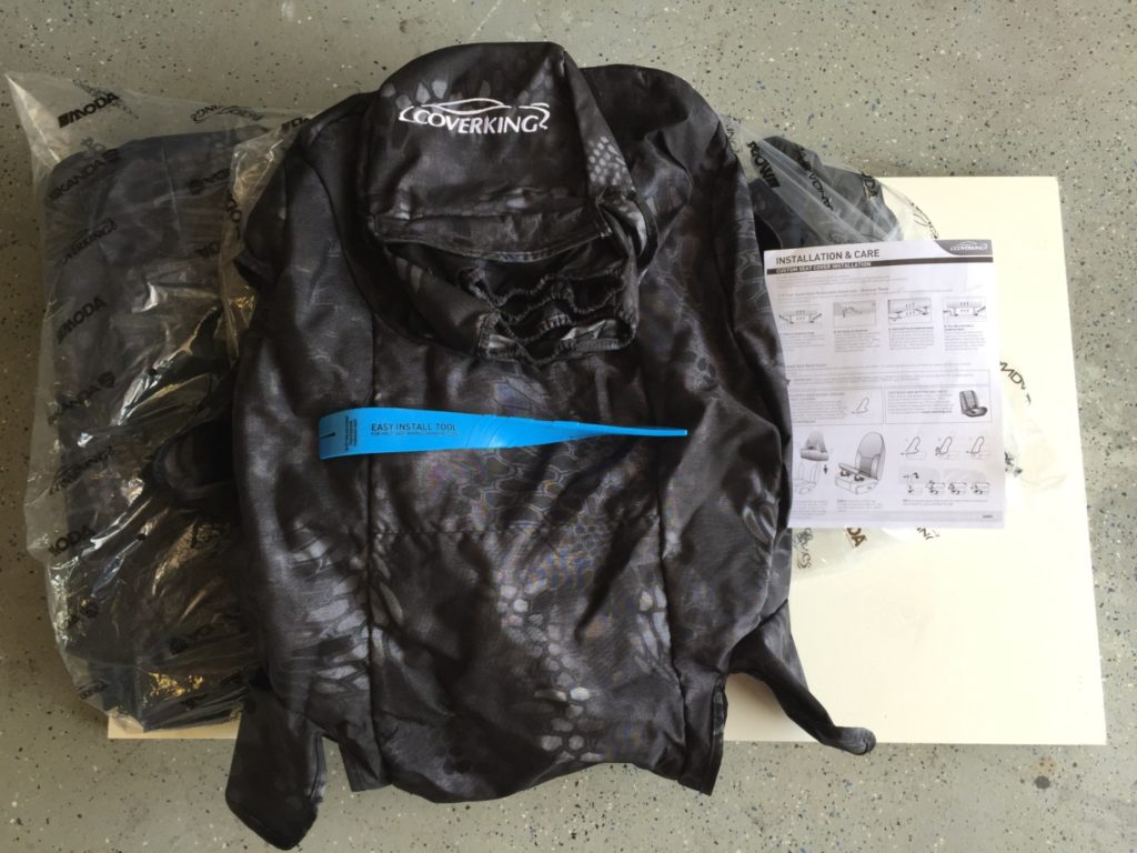 , JC Whitney 101 Sweepstakes Jeep Build — Episode 4: Coverking Skanda Typhon Kryptek Tactical Seat Covers