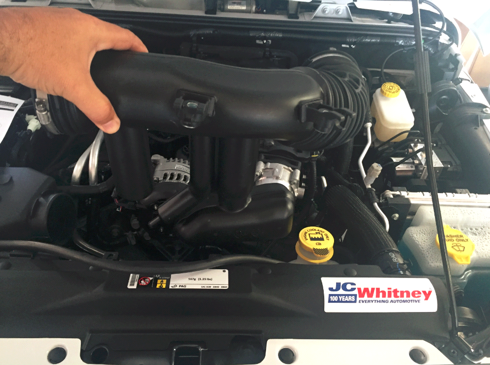 , JC Whitney 101 Sweepstakes Jeep Build — Episode 2: K&N Cold air Intake