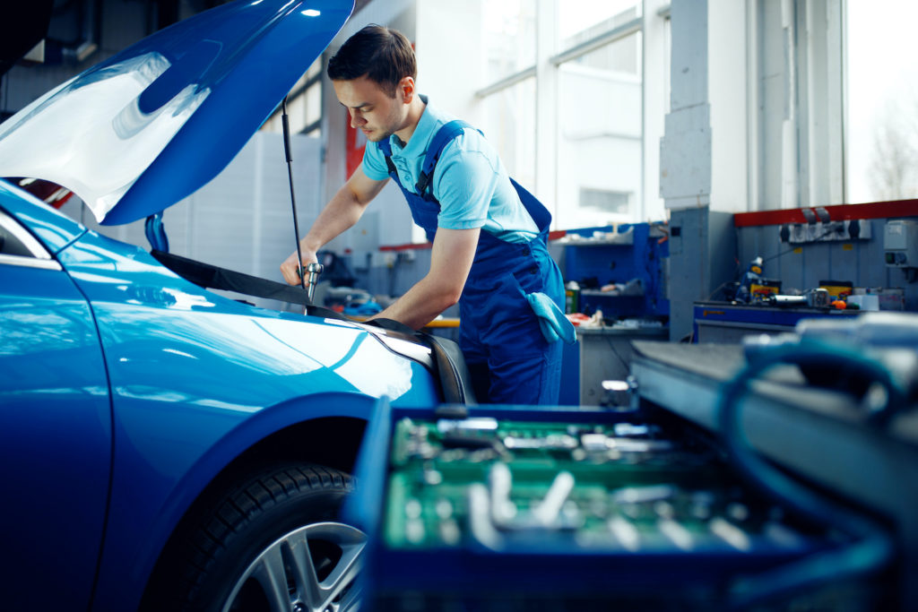 maintenance of a car