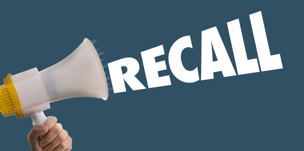 recall annoucement