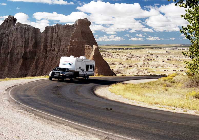 Be careful when making turns.