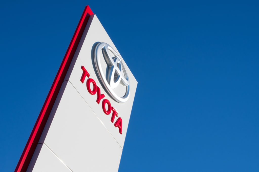 Toyota dealership logo