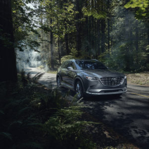 2021 Mazda CX-9 in the woods