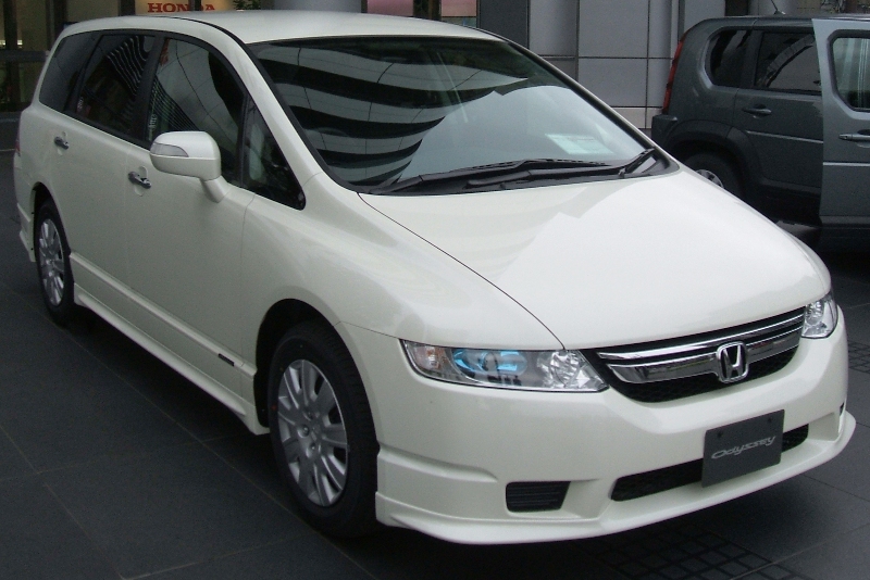 Honda Odyssey parked outside