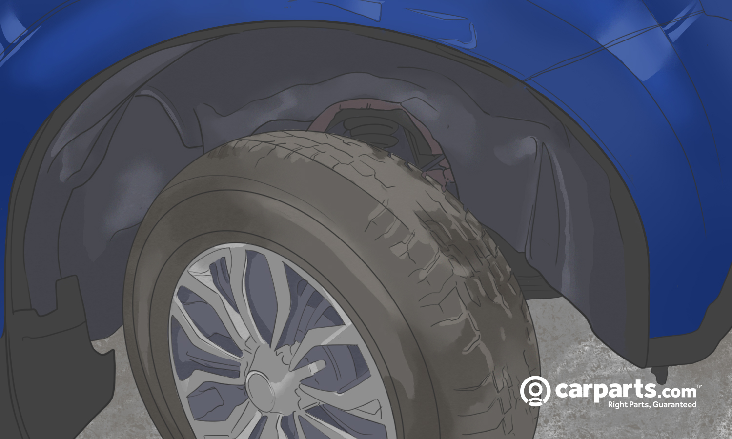 How to Replace Inner Fender Liner In The Garage with