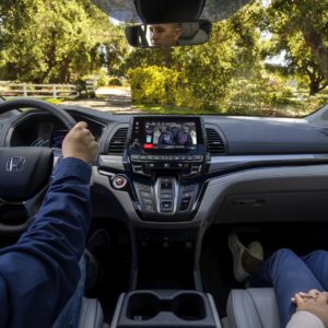 interior of 2021 honda odyssey