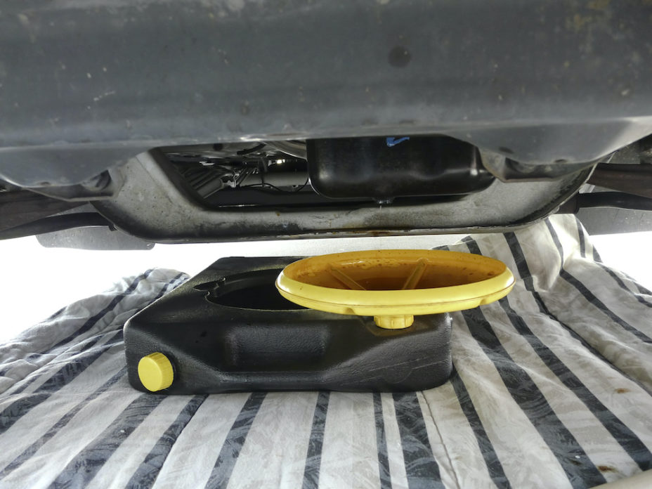 How to Change Your Oil In The Garage with