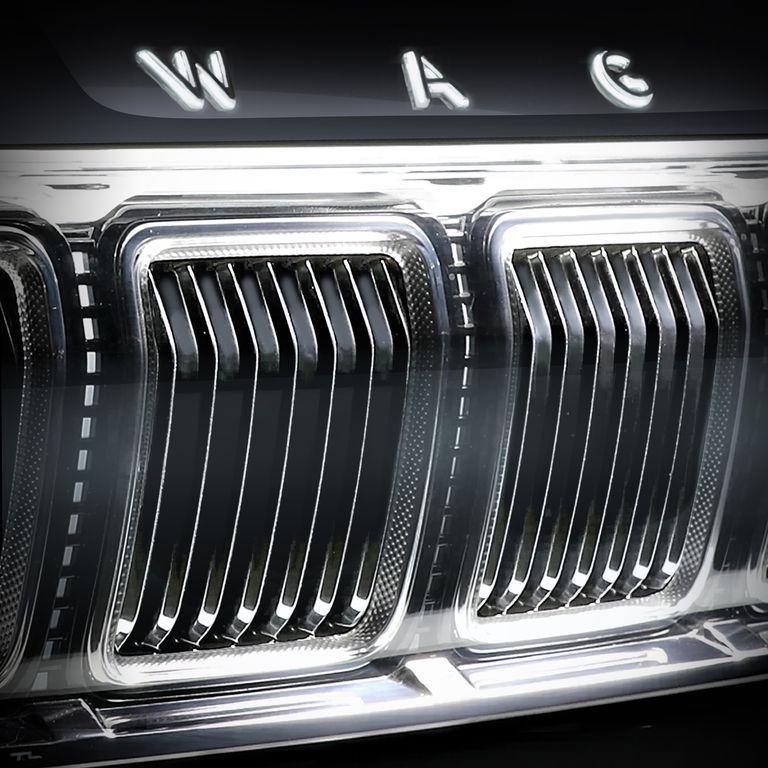 Teaser photo of new Jeep Grand Wagoneer