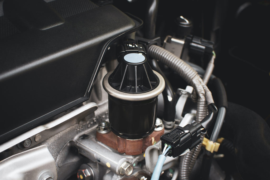 EGR valve of a car