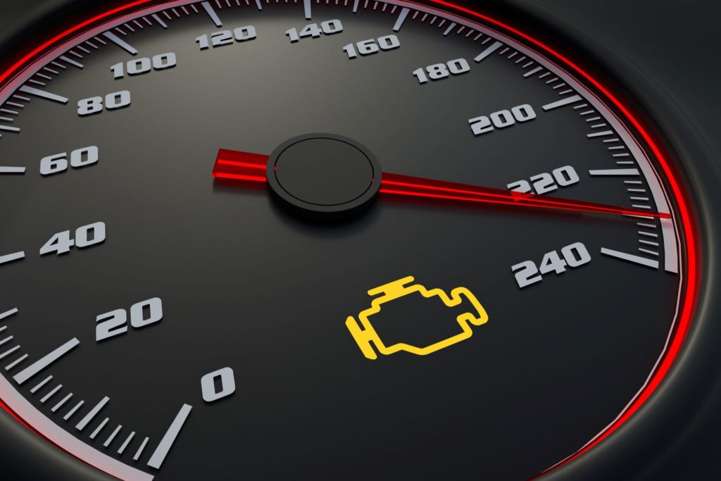 check engine light is on 4 1