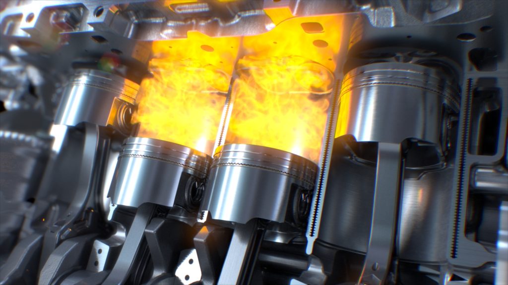 combustion engine
