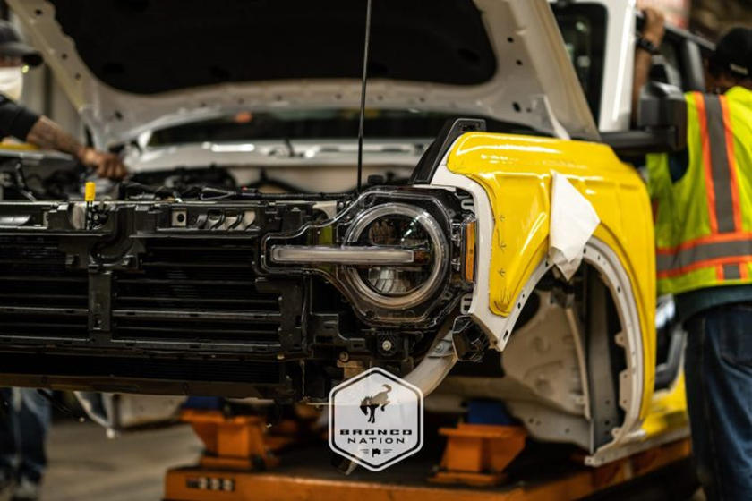 teaser photo of new ford bronco from bronco nation