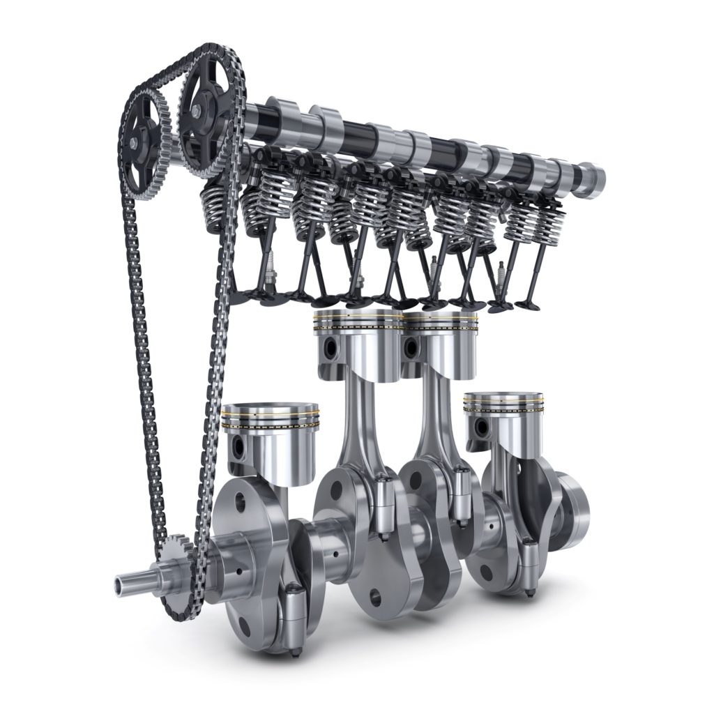 timing chain in internal combustion engine