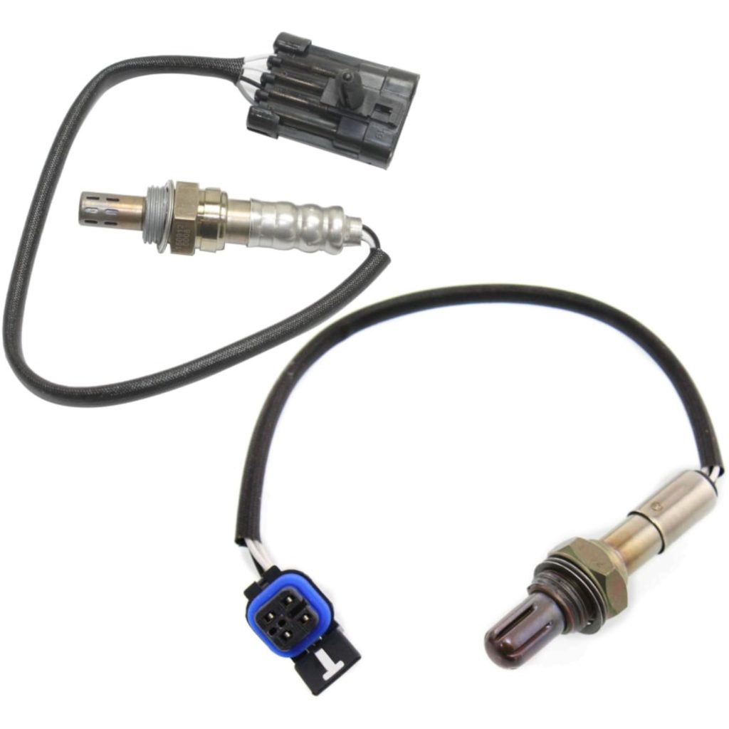 two heated oxygen sensors 1a