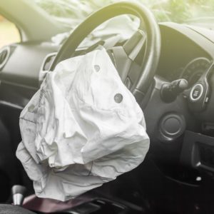 airbag exploded after car accident