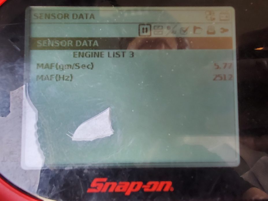 Mass Air Flow Sensor Causes Misfire