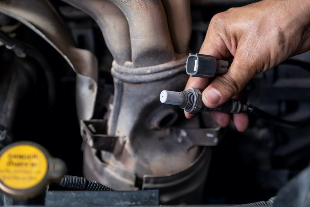 a car's oxygen sensor