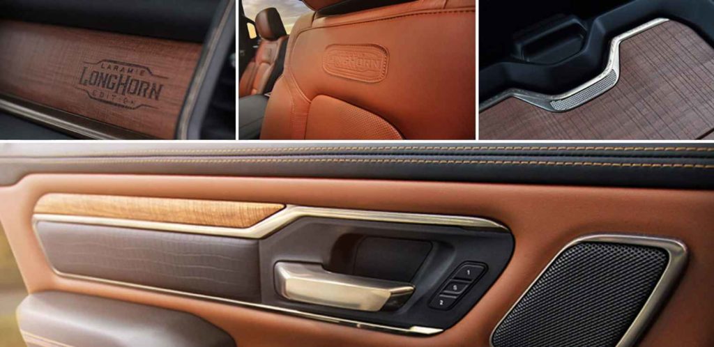 ram 1500 laramie longhorn edition interior accents