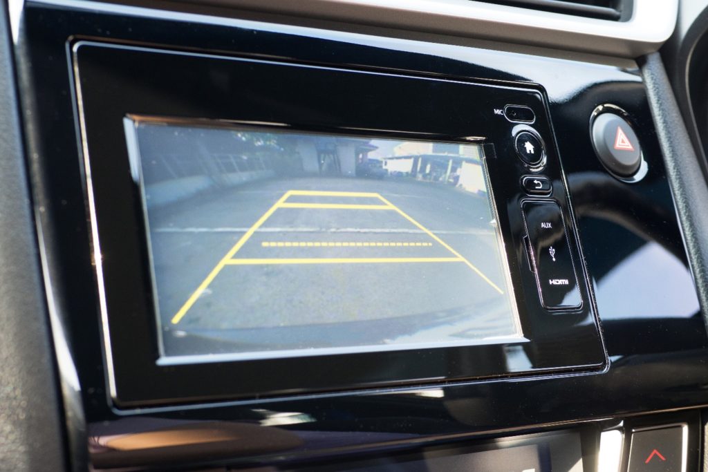 screen of car rearview system monitor