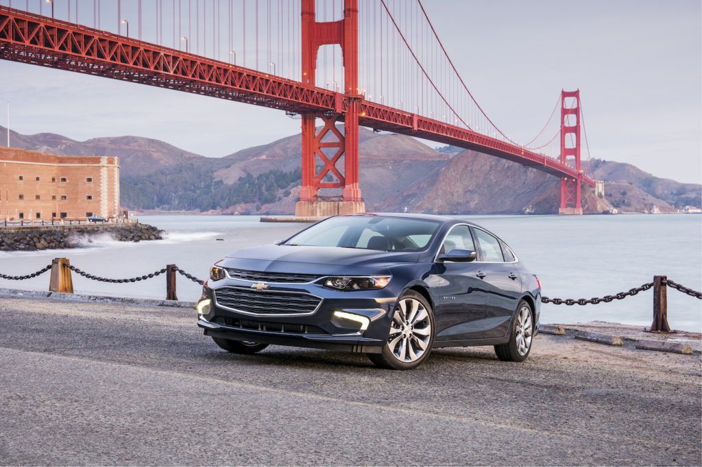 2018 Chevrolet Malibu black