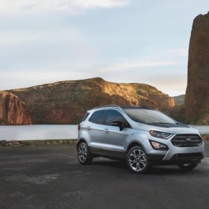 2020 ford ecosport parked outside