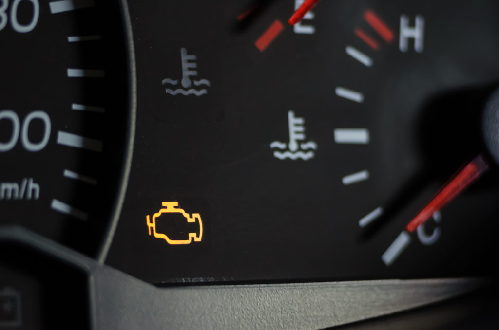 check engine light error signal